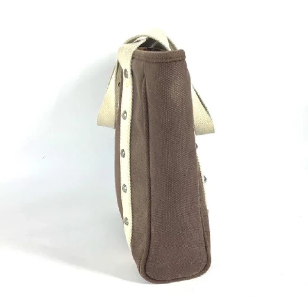 Louis Vuitton Vintage Pre-owned Cotton louis-vuitton-bags Brown Dames