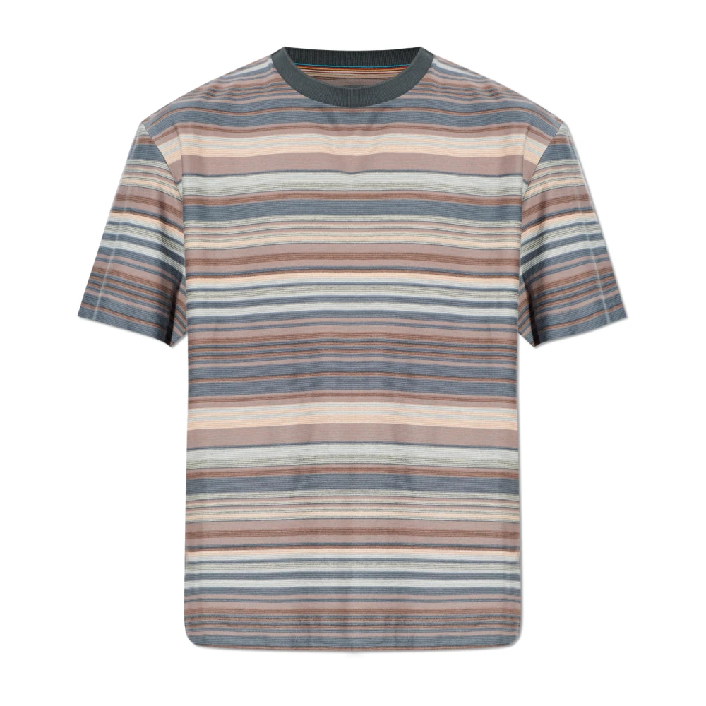 Paul Smith Homme Multicolor Tops, E, Taille: 2XL T-Shirt À Rayures