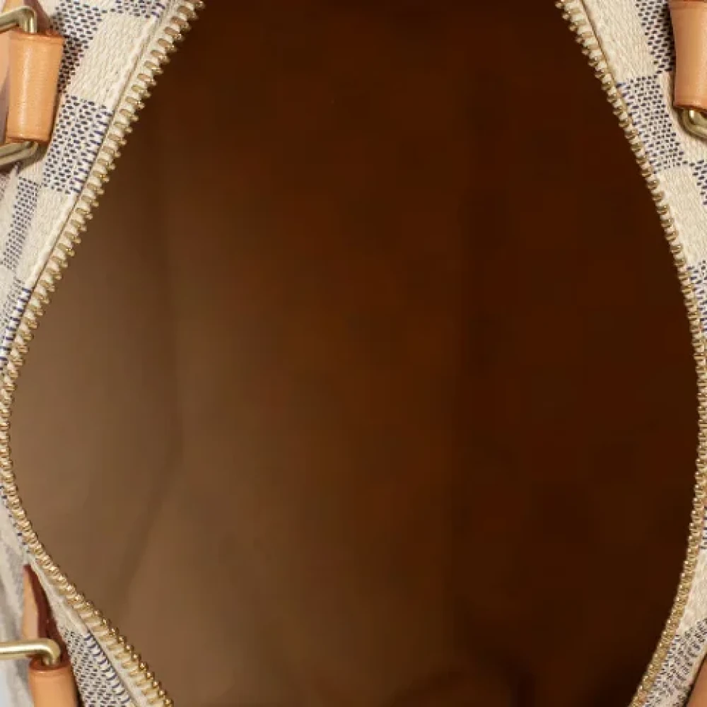 Louis Vuitton Vintage Pre-owned Canvas handbags Beige Dames