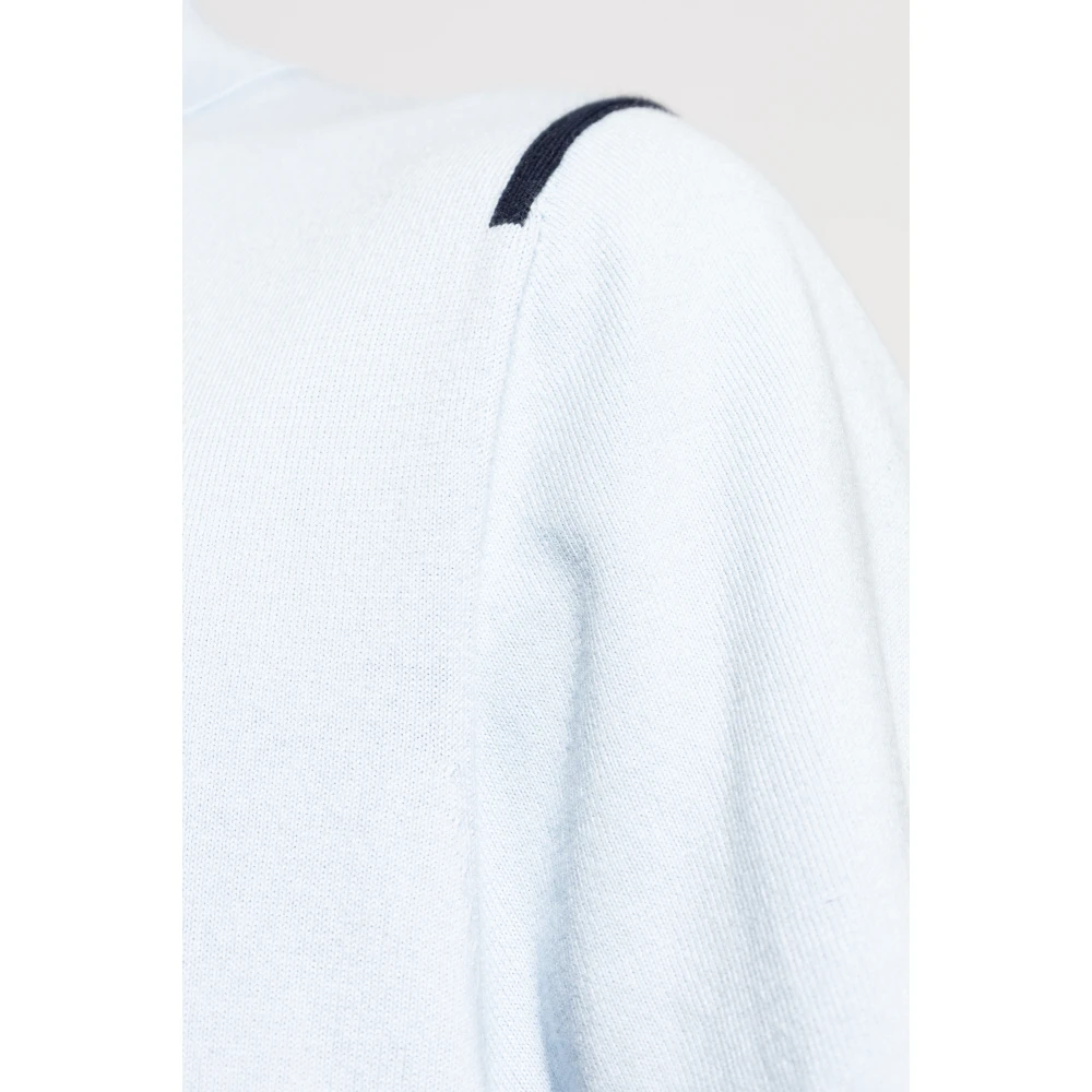 Paul Smith Katoenen polo Blue Heren