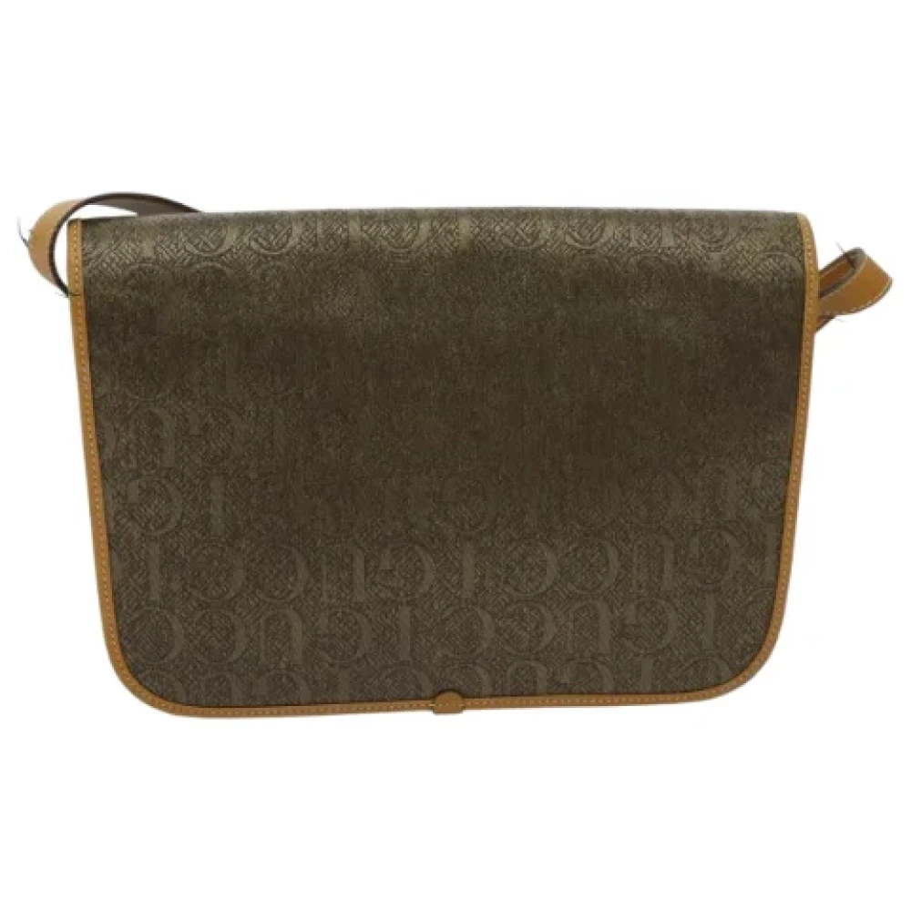 Gucci Vintage Pre-owned Canvas gucci-bags Brown Dames