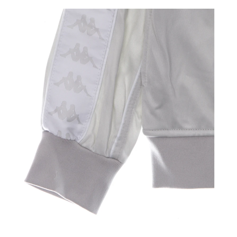 Kappa Slim Heren Trainingsjack Grijs Lime Gray Heren