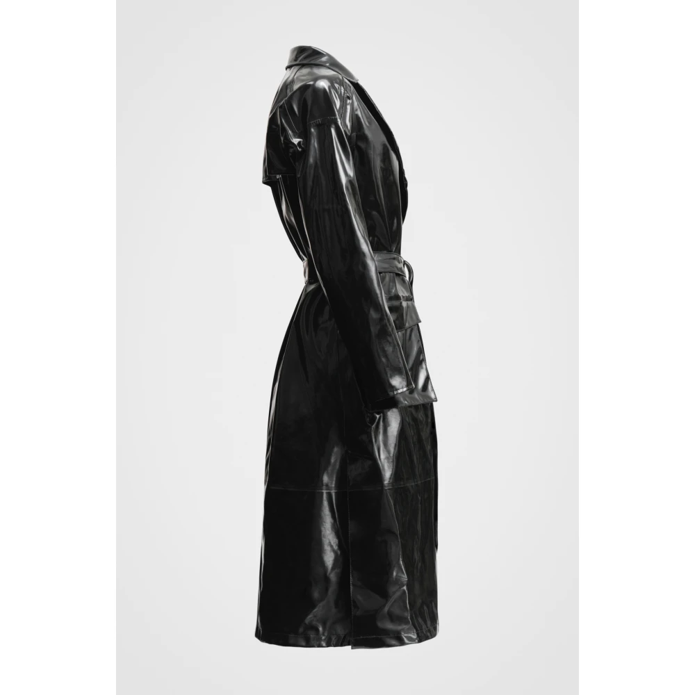 Stutterheim Opal Trench Coat Black Dames