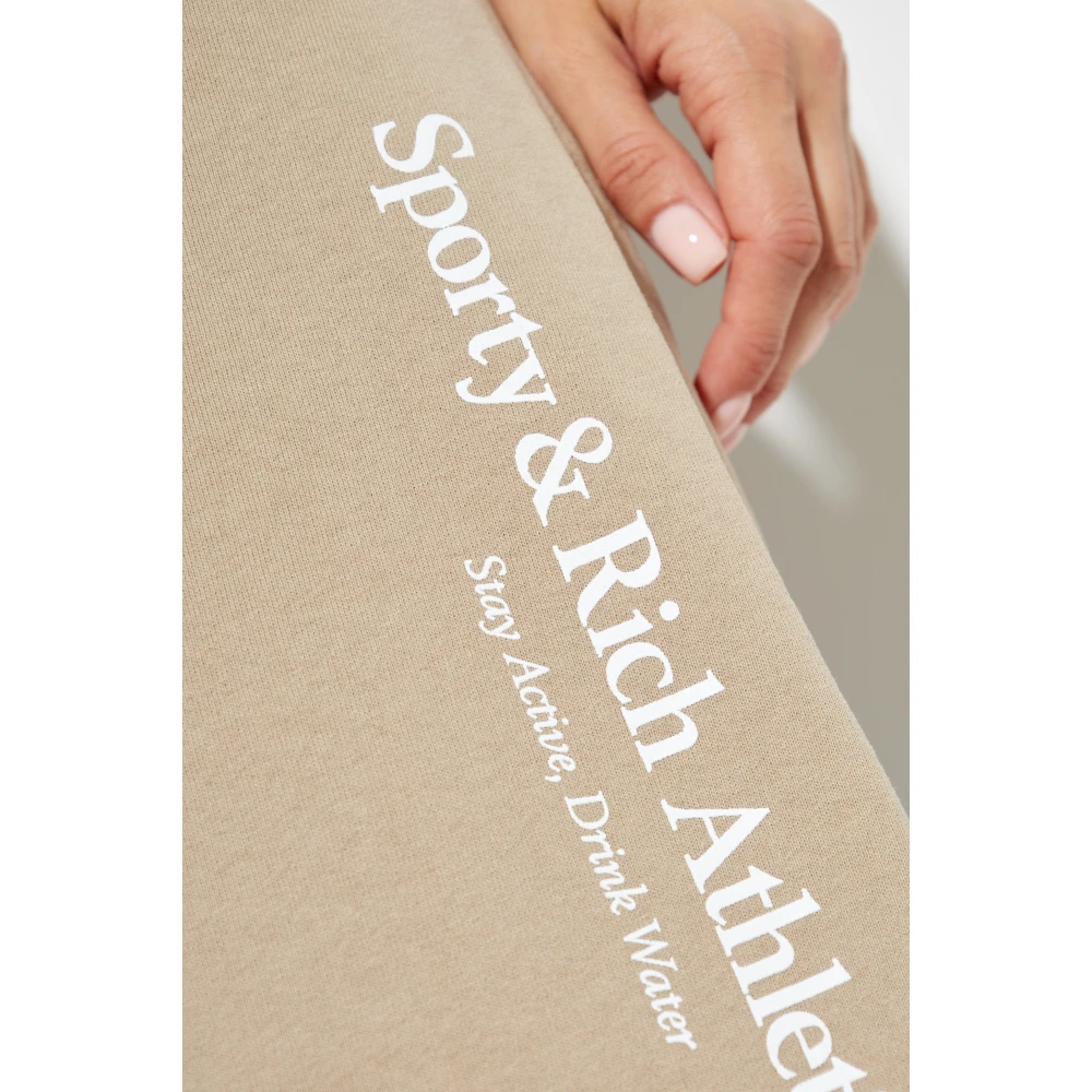 Sporty & Rich Sweatpants Beige Heren
