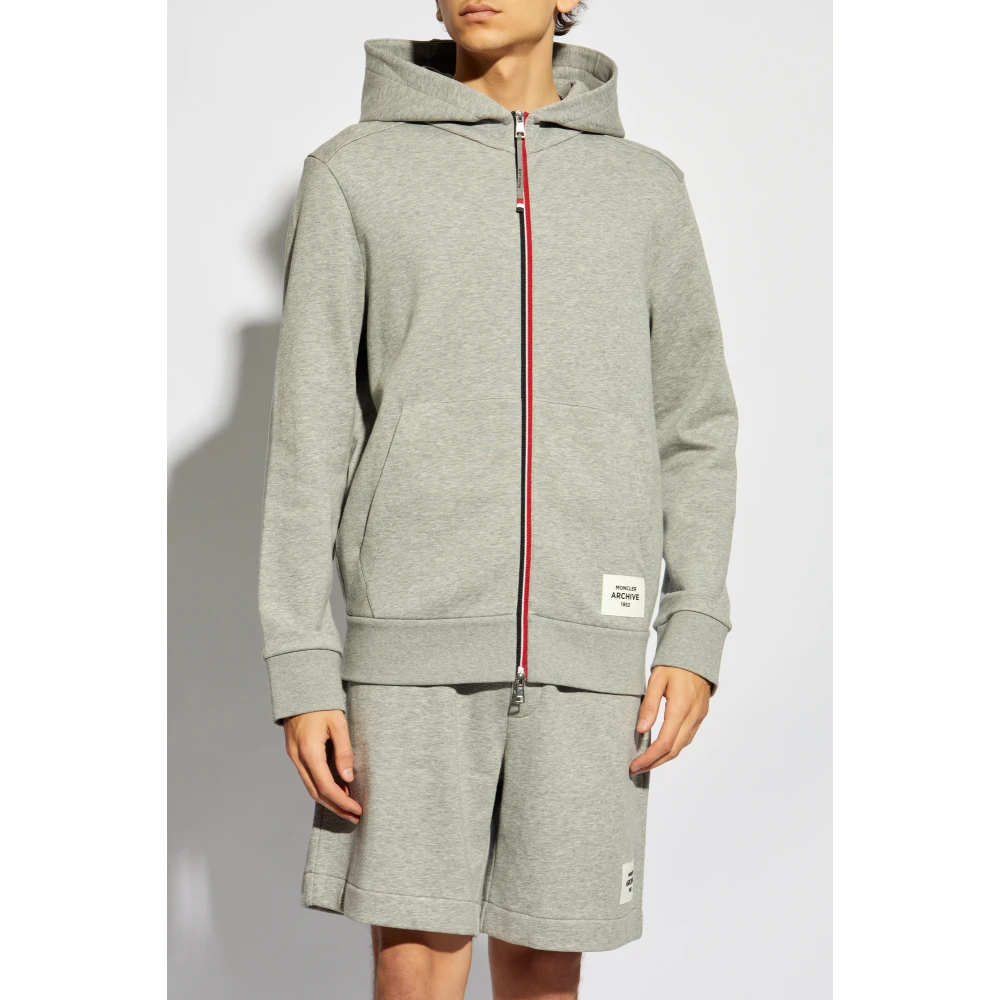 Moncler Capuchontrui Gray Heren