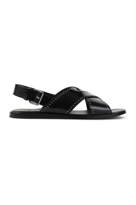 sort-laeder-sandaler-elegant-stil