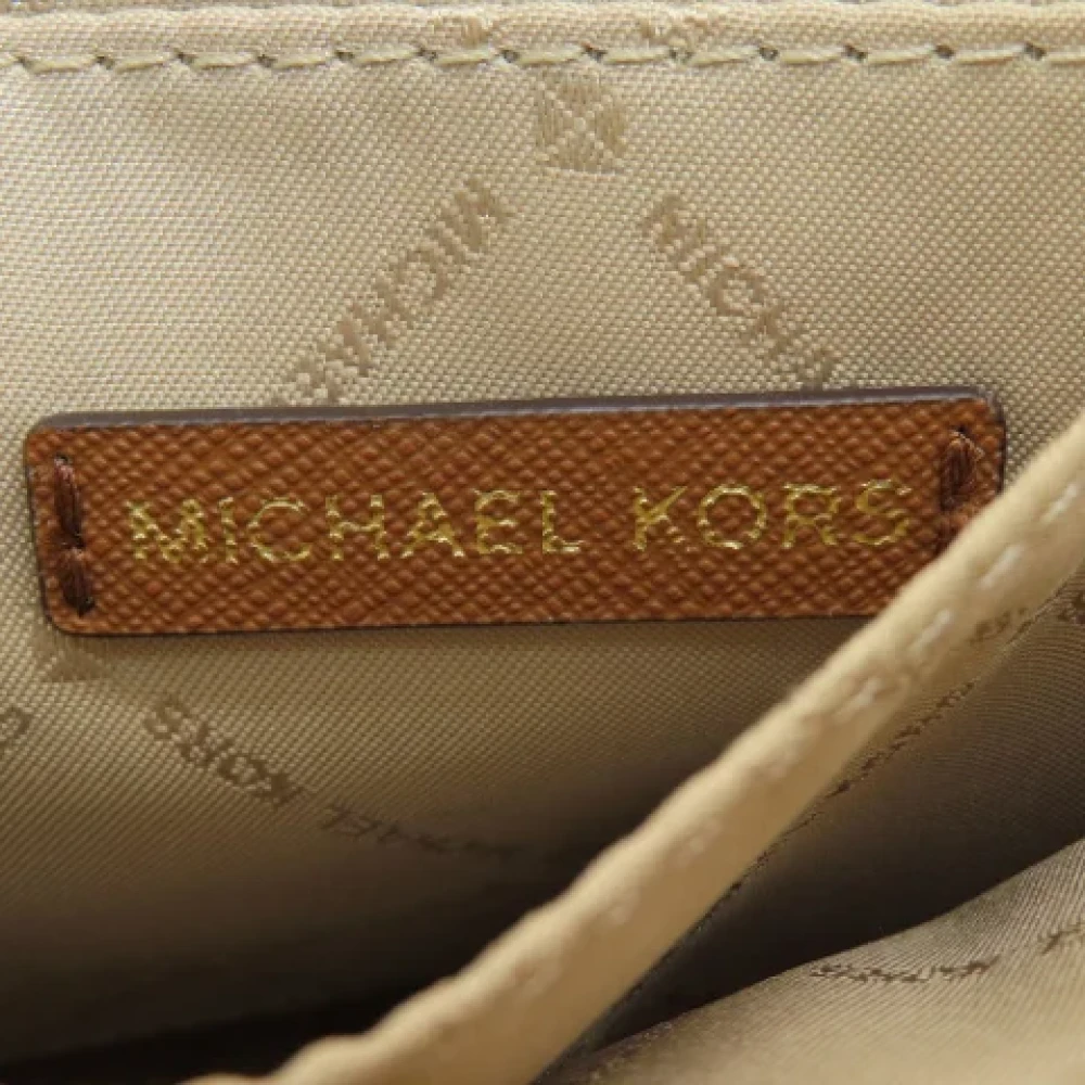 Michael Kors Pre-owned Plastic shoulder-bags Brown Dames