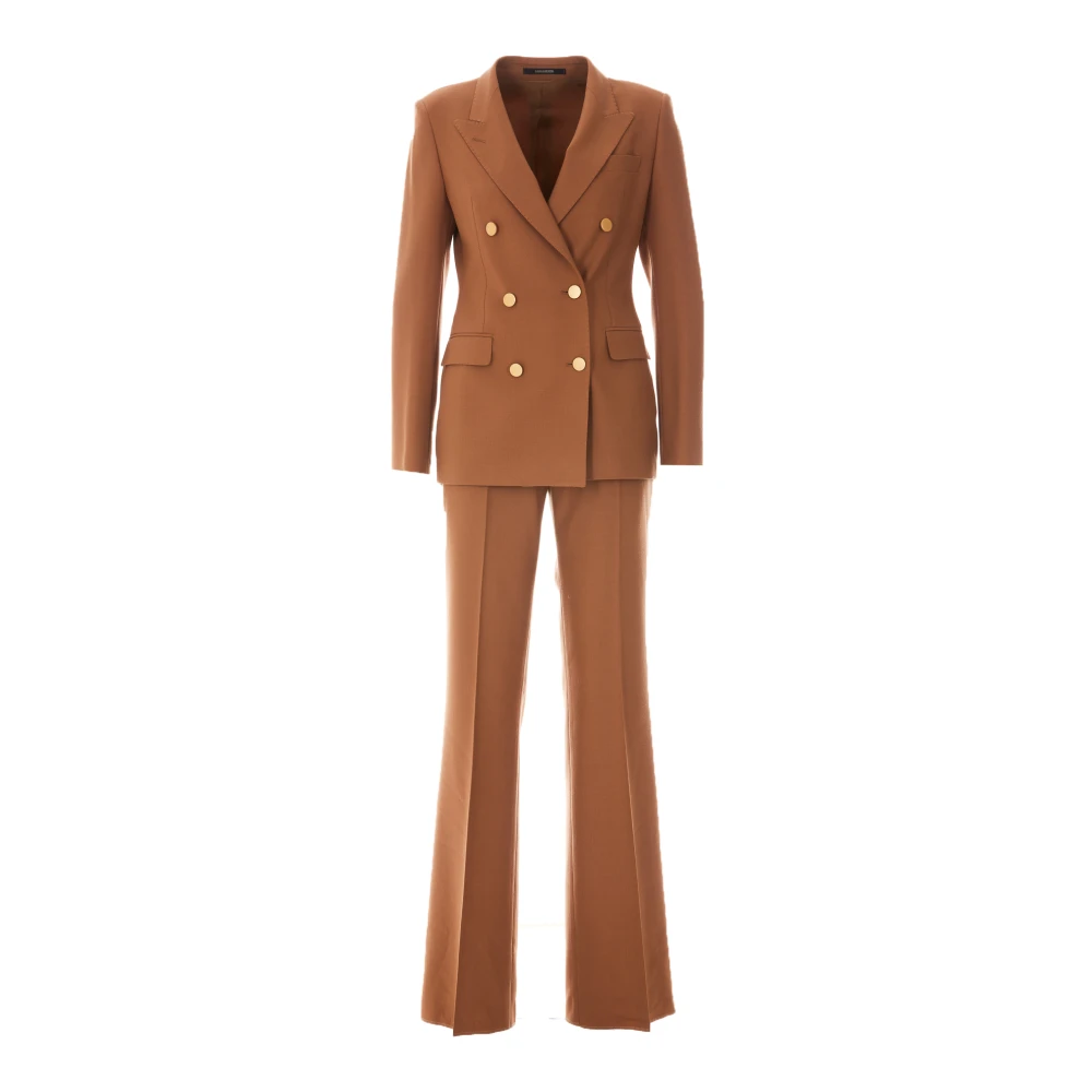 Tagliatore Dubbelbreasted pak Brown Dames