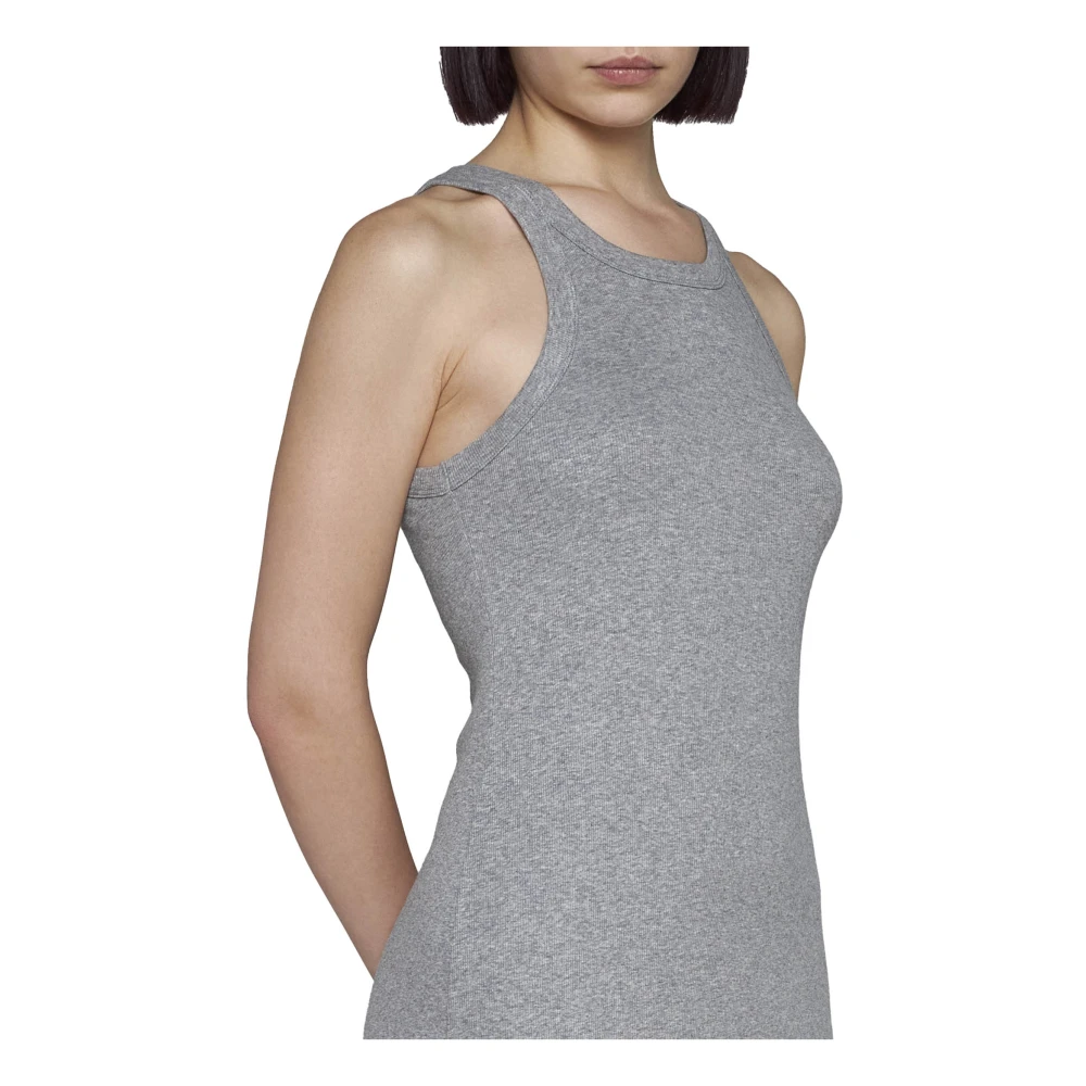 TotêMe Elegante Grijze Jurk Gray Dames