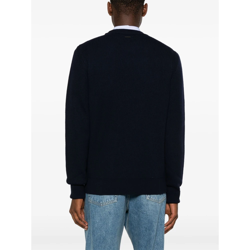 Norse Projects Merino Henning Sweater Blue Heren