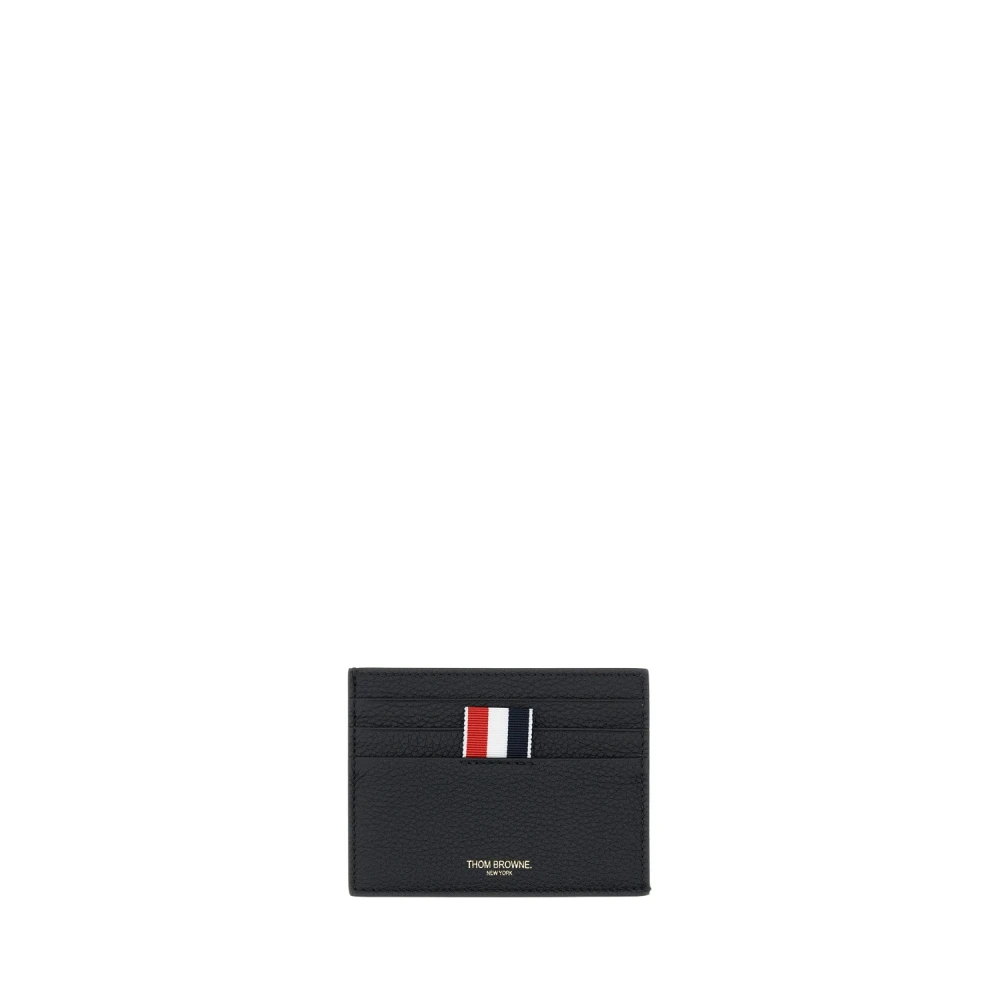 Thom Browne Men's Black Wallets & Cardholders, One Size, Cardholder