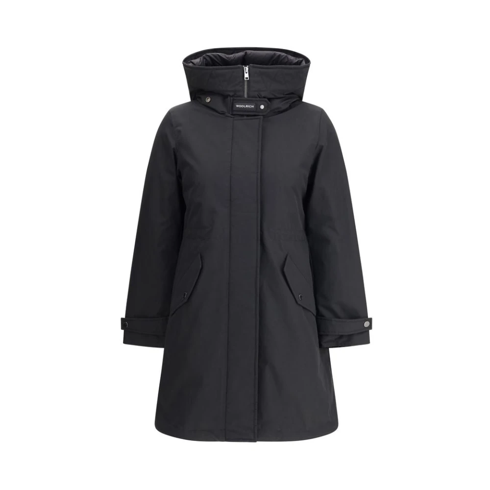 Woolrich Donna Nero Cappotti, Xs, New, - Immagine 3