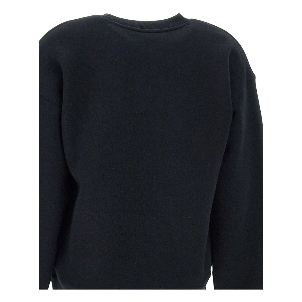 Maison Kitsuné Zwarte Speedy Fox Sweatshirt Black Dames