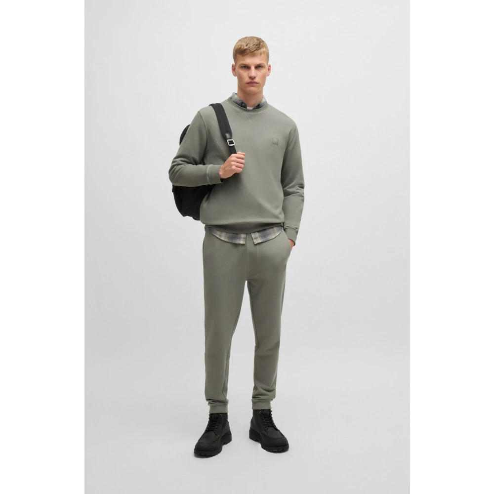 Boss Orange Stijlvolle Oranje Broek Green Heren