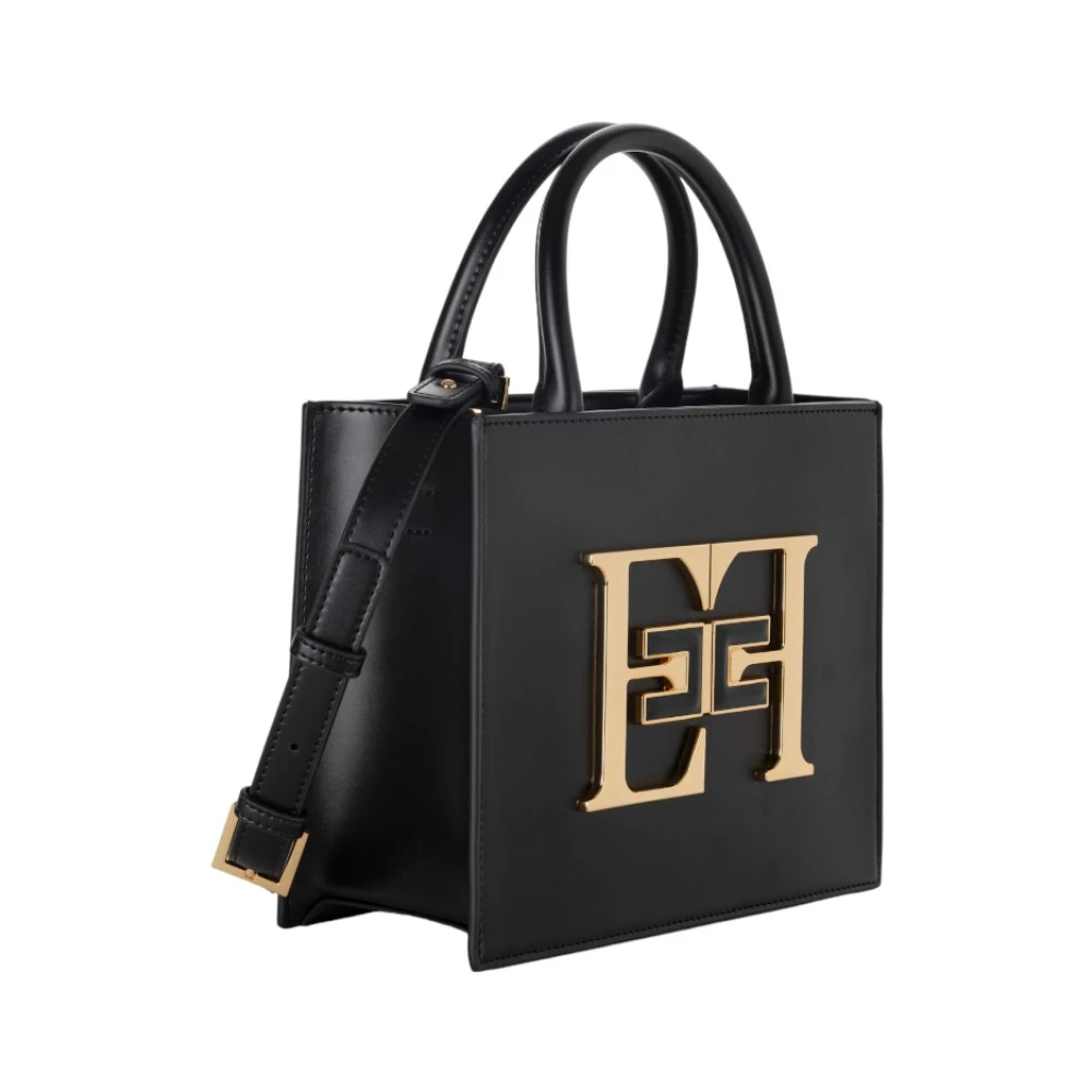 Elisabetta Franchi Stijlvolle Handtassen Collectie Black Dames