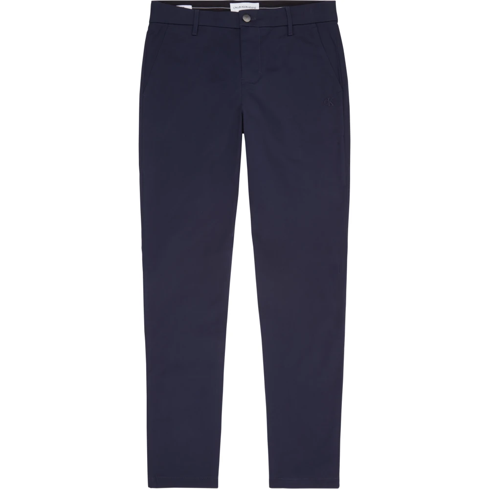 Calvin Klein Men's Blue Chinos, W33, Jeans Trousers