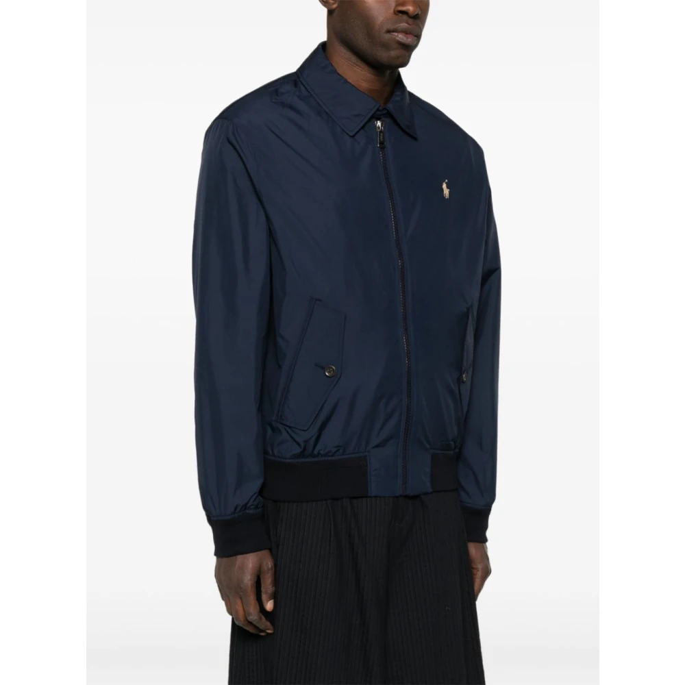 Polo Ralph Lauren Blauwe Parka Jas voor Mannen Blue Heren