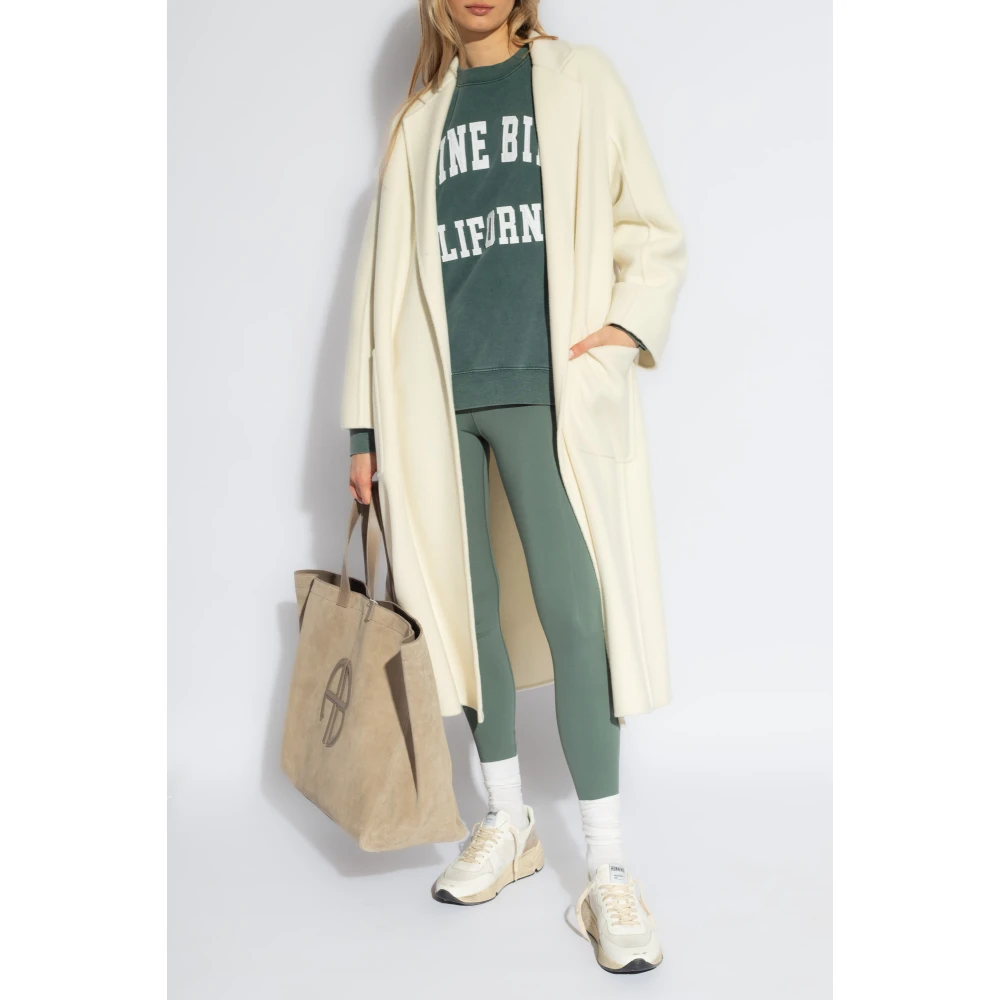Anine Bing Miles crewneck sweatshirt Green Dames