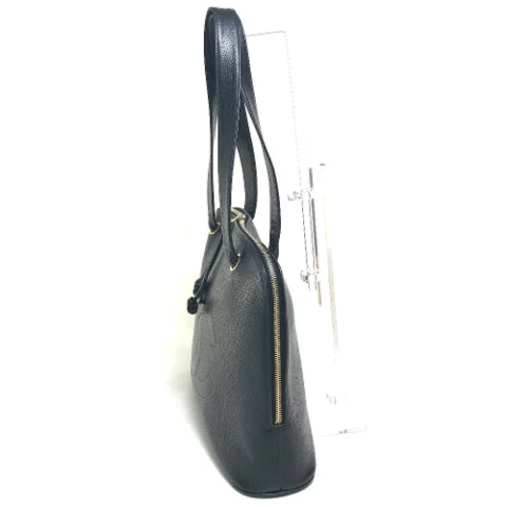 Chanel Vintage Pre-owned Leather chanel-bags Black Dames