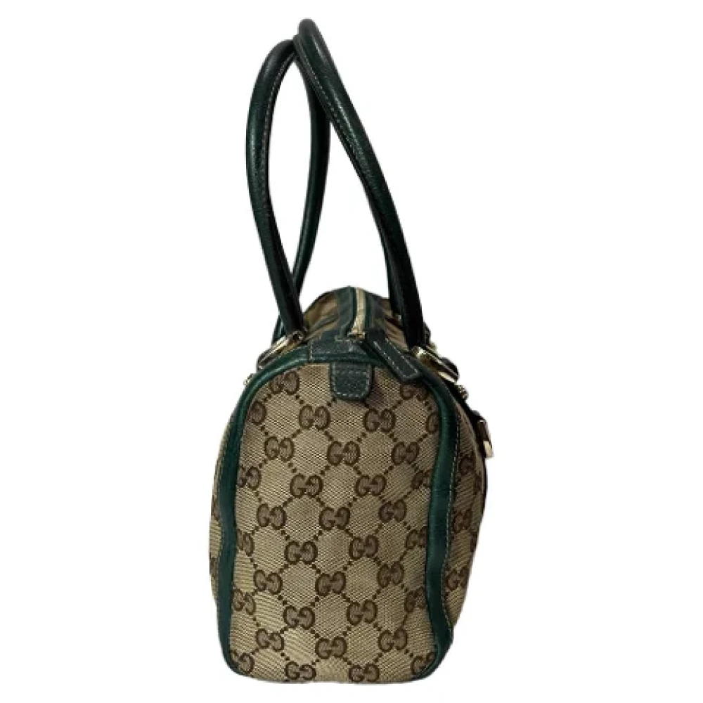 Gucci Vintage Pre-owned Canvas gucci-bags Brown Dames