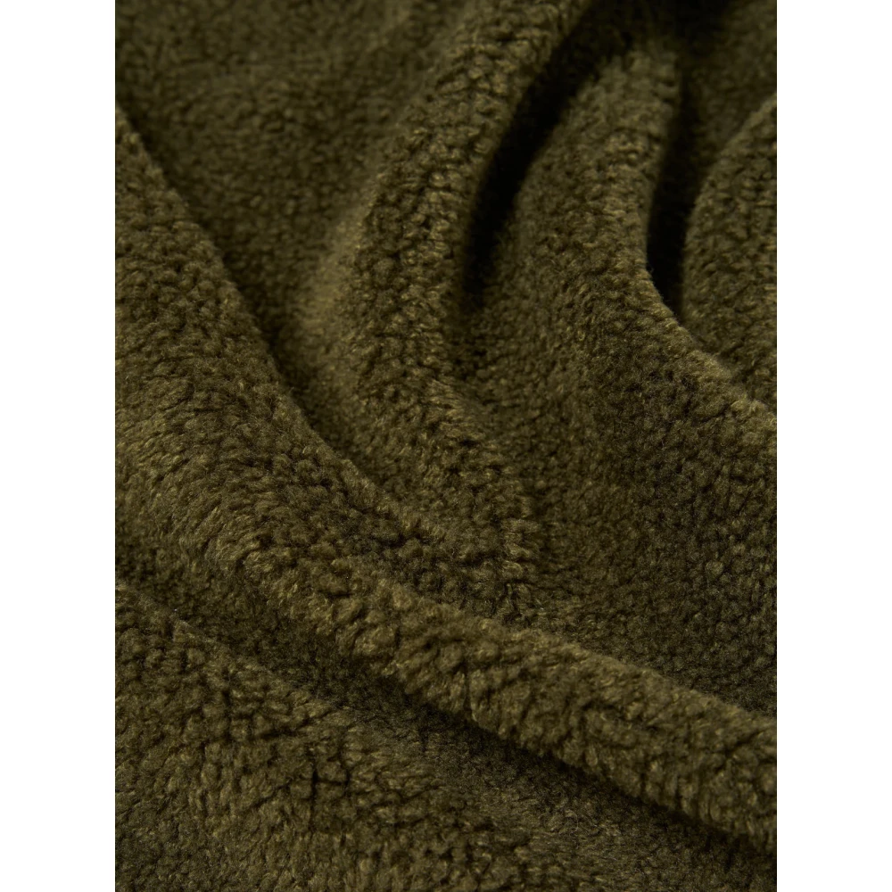 Universal Works Olijfgroene Fleecejas Green Heren