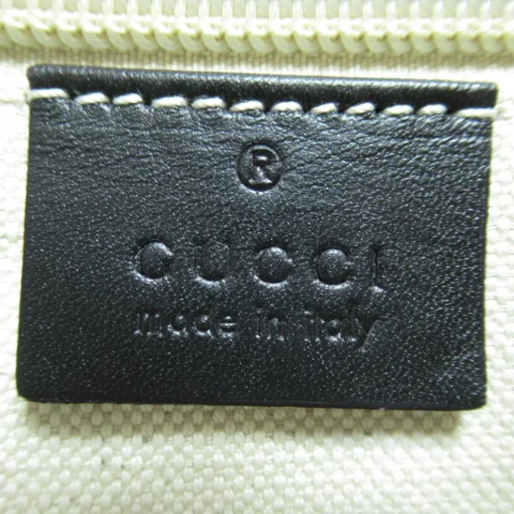 Gucci Vintage Pre-owned Canvas shoulder-bags Black Heren