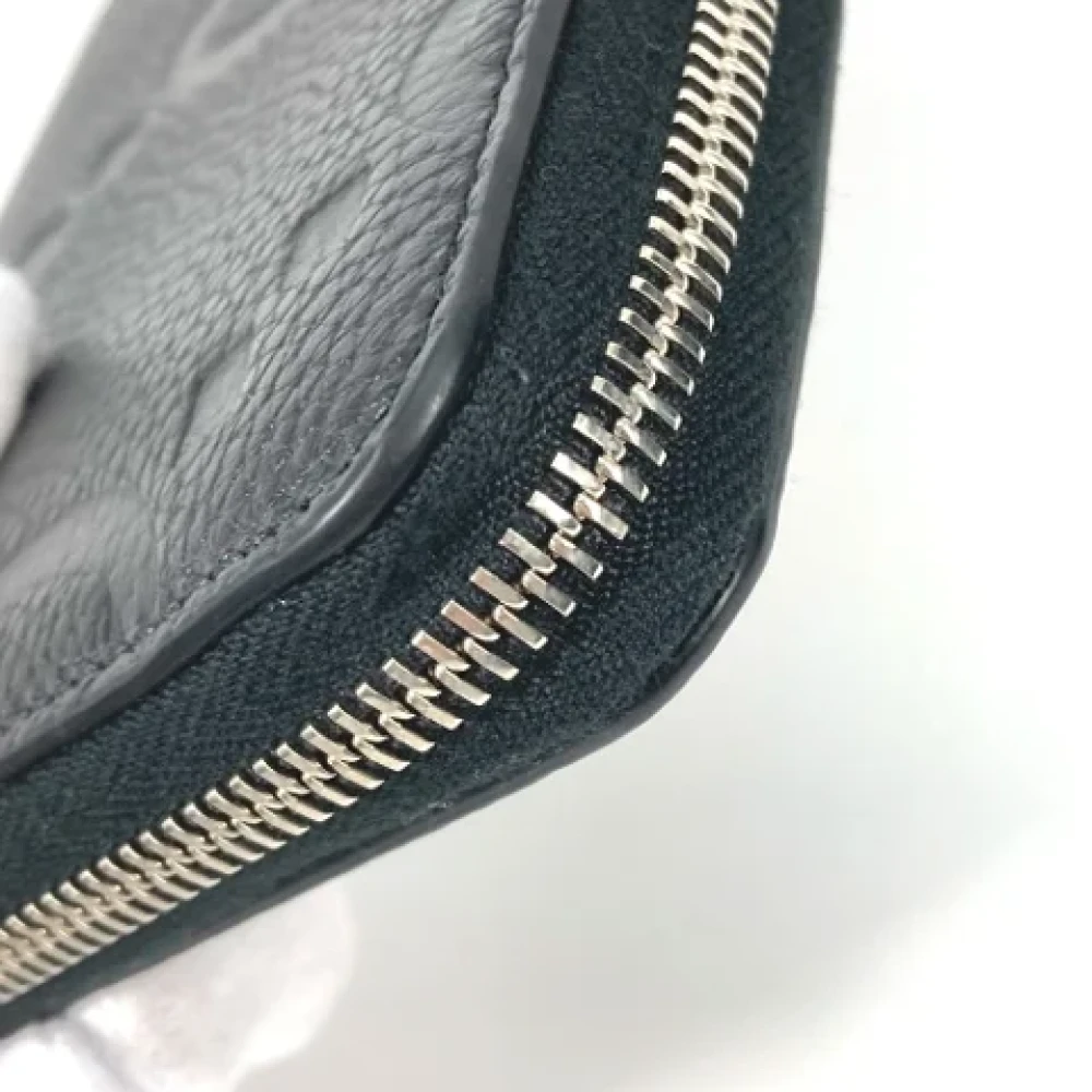 Gucci Vintage Pre-owned Leather wallets Black Heren