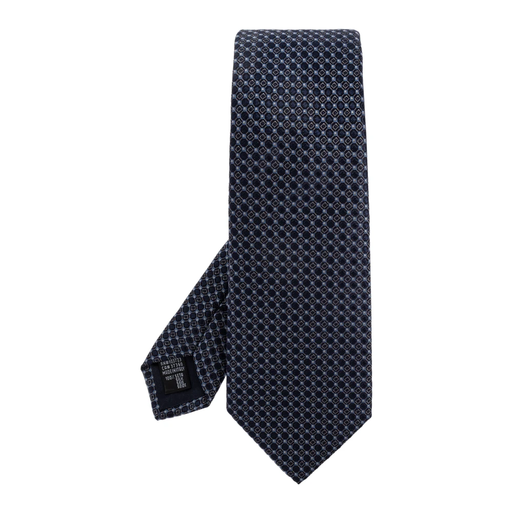 Giorgio Armani Uomo Blu - Cravatta Di Seta - Accessories - One Size