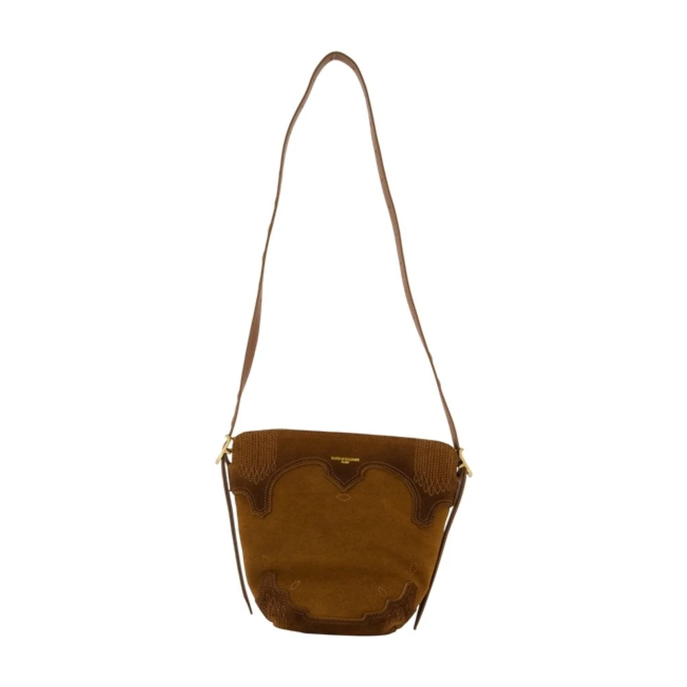 Zadig & Voltaire Donna Marrone Borse, Taglia Unica, New,