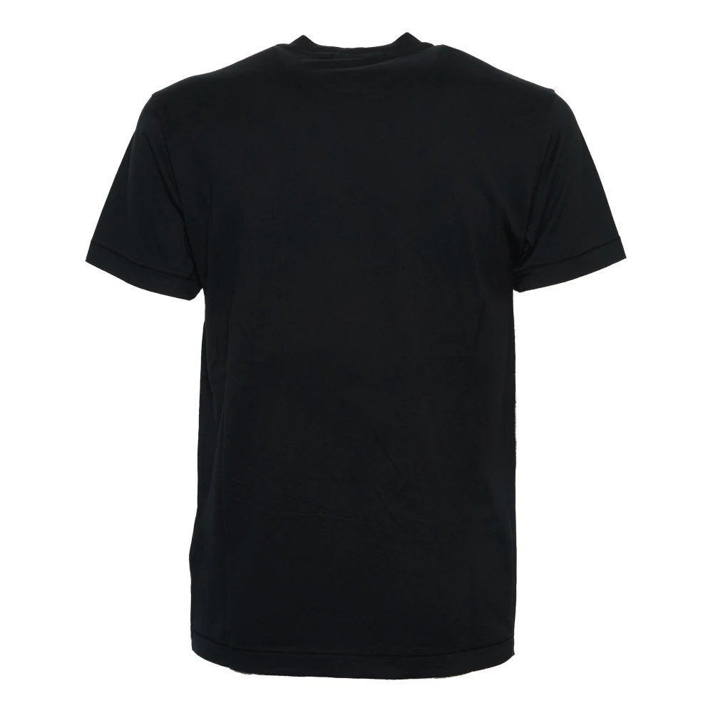 Stone Island Slim Fit Logo Patch T-Shirt Black Heren