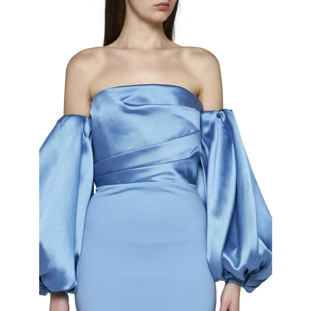 Solace London Elegante Jurken Collectie Blue Dames