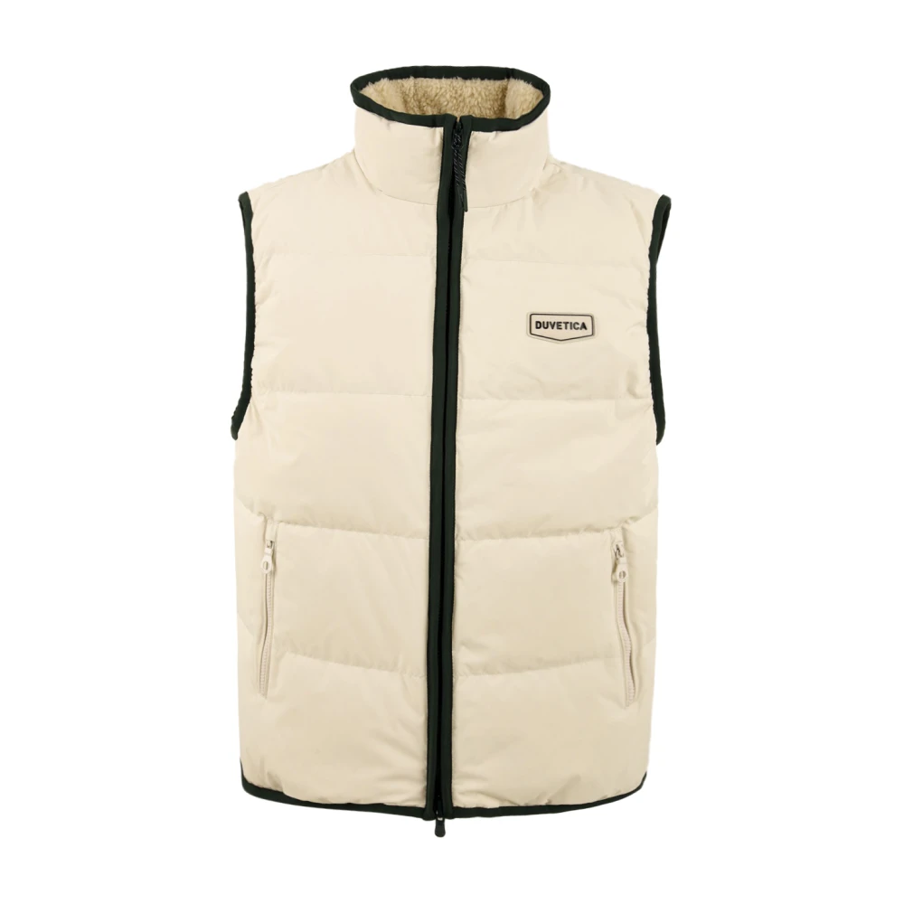 Duvetica Licht Beige Omkeerbaar Herenvest Aw24 Beige Heren