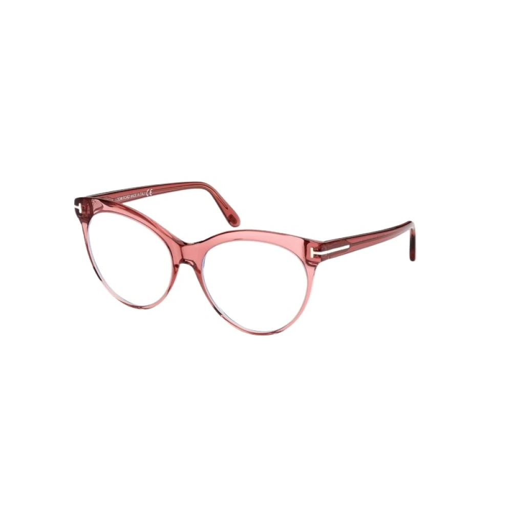 Tom Ford Women's Pink Glasses, 55 Mm, Eyeglasses