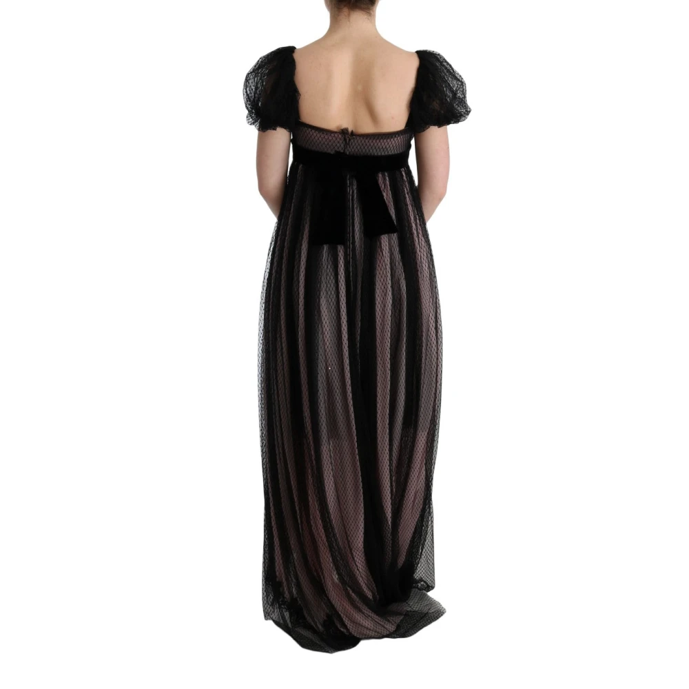 Dolce & Gabbana Exquise knielange schede jurk Black Dames