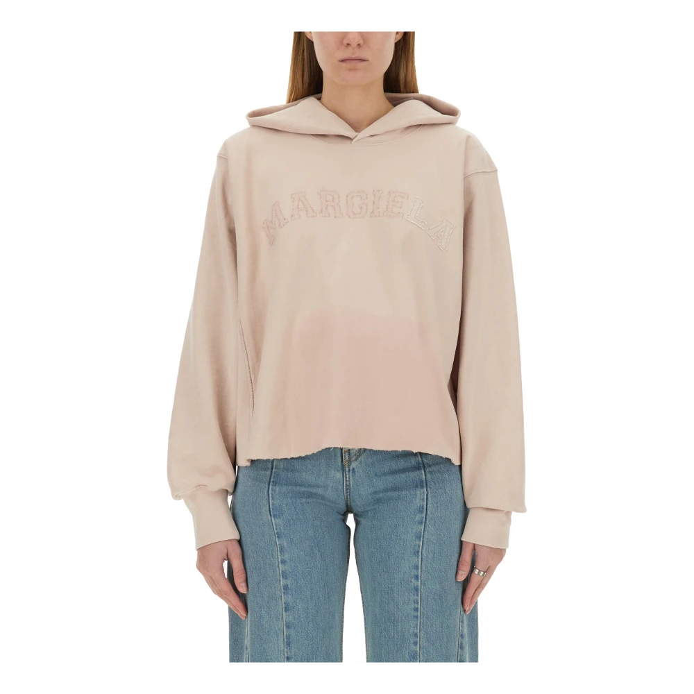 Maison Margiela Donna Rosa - Sweatshirt - Sweatshirts & Hoodies - L