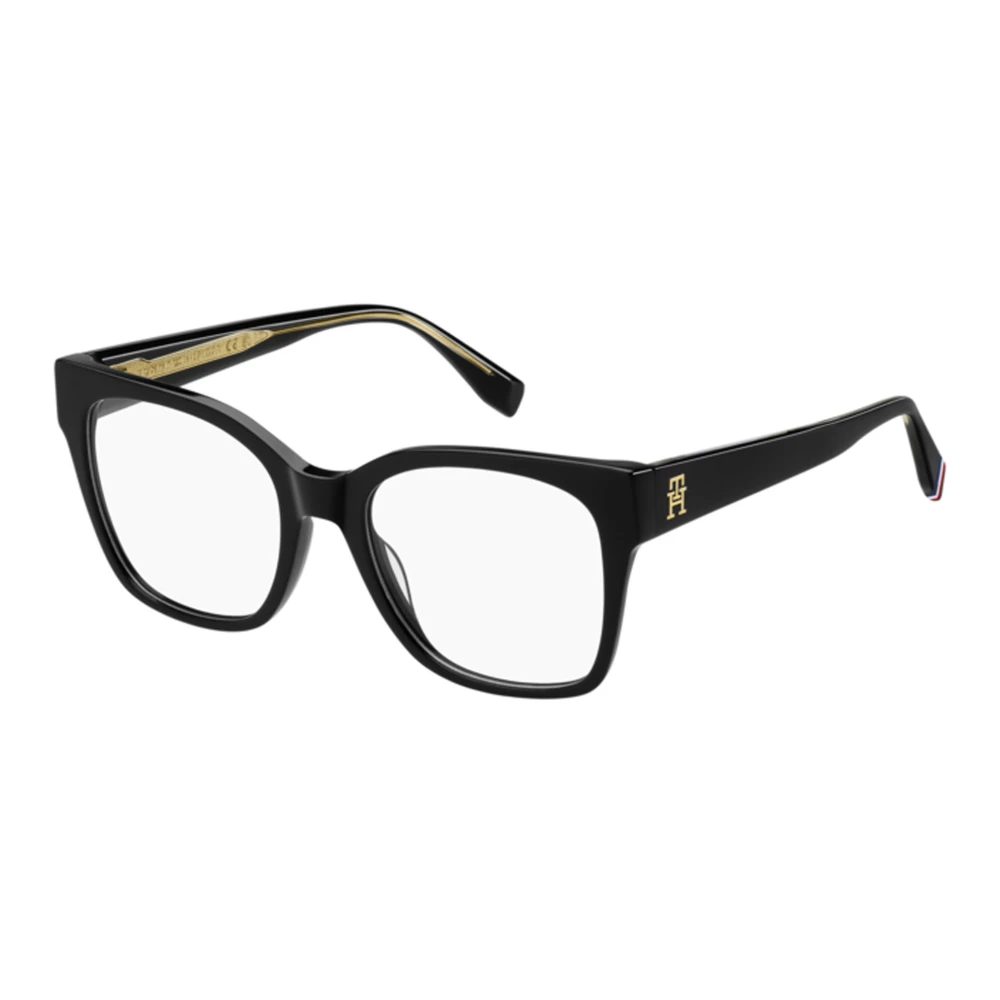 Tommy Hilfiger Zwarte Brillen TH 2157 Zonnebril Black Unisex