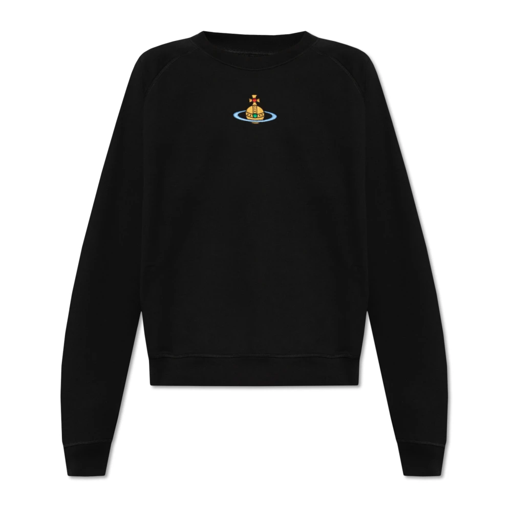 Vivienne Westwood Sweatshirt met logo Black