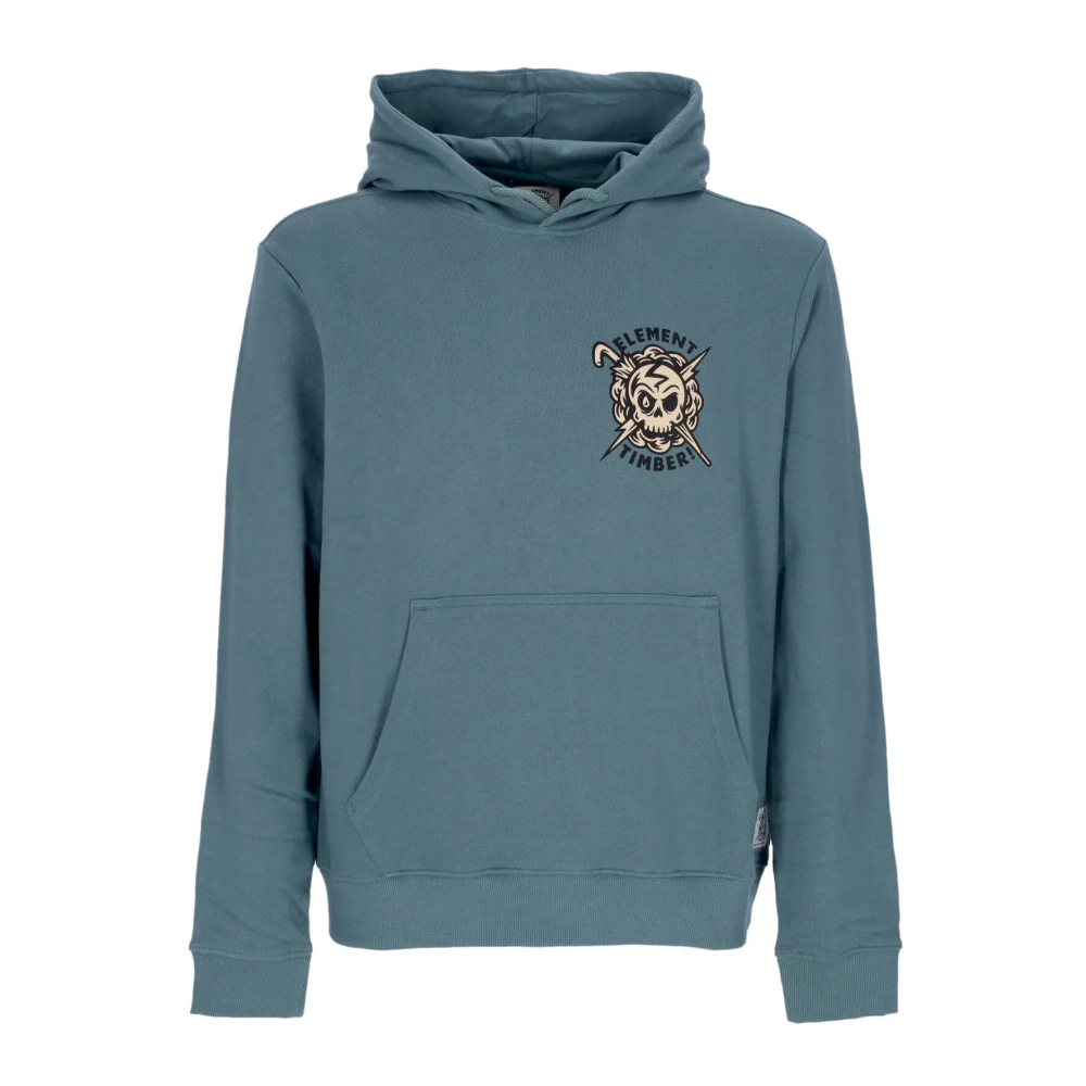 Element Noord-Atlantisch Blauwe Lichtgewicht Hoodie Blue Heren