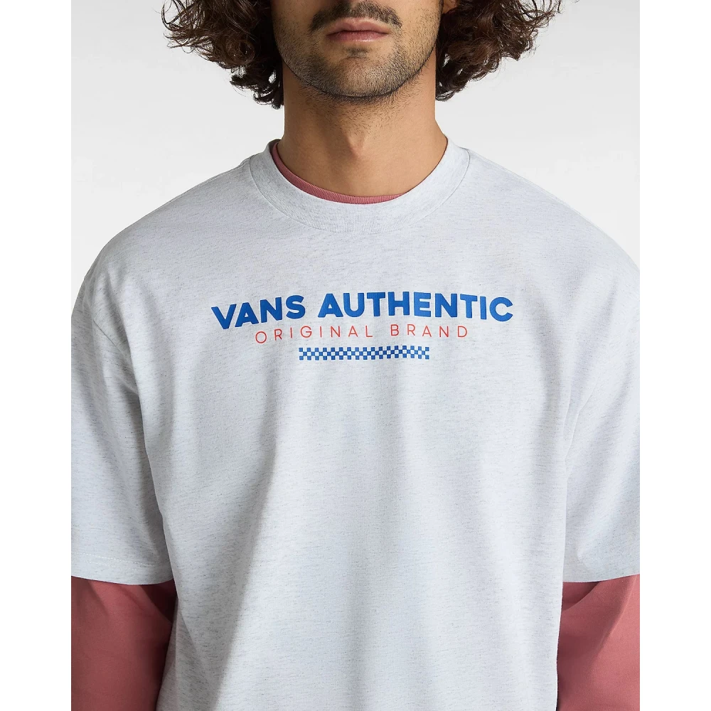Vans T-Shirts Gray Heren