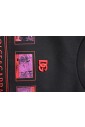 t-shirt-noir-a-imprime-graphique-col-rond