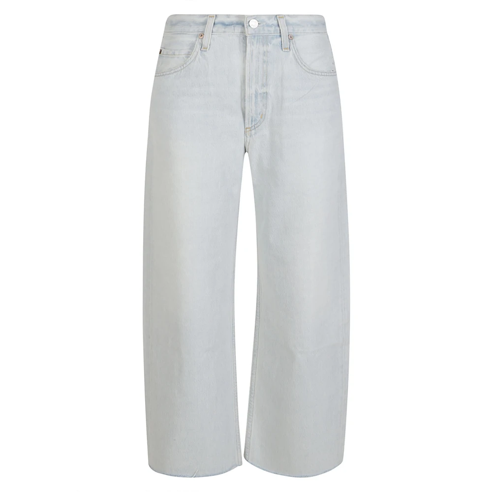 Agolde Women's Blue Wide Jeans - Wide Jeans - W27 - Jeans