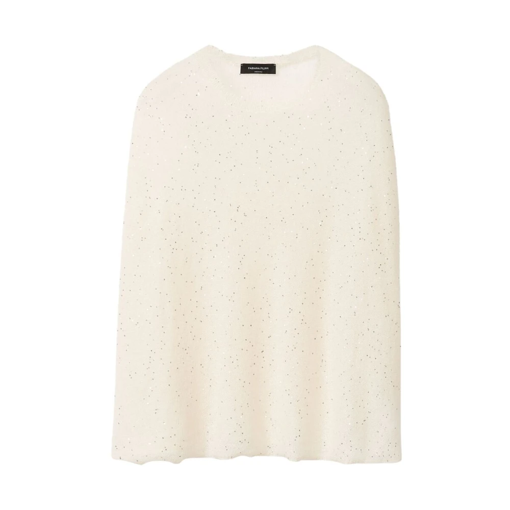 Knitwear > Round-neck Knitwear - - Fabiana Filippi - Modalova
