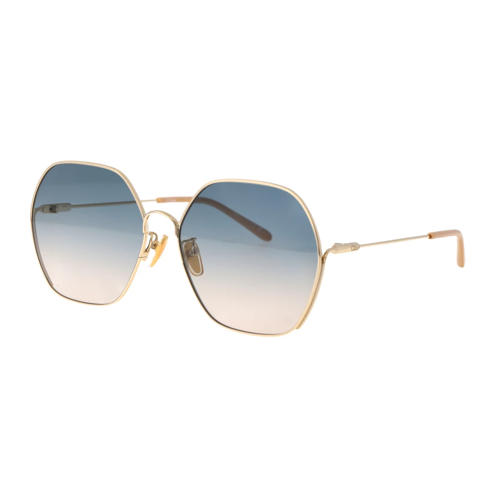 Chloé Women's Yellow Sunglasses, 61 Mm, Hexagonal Sunglasses