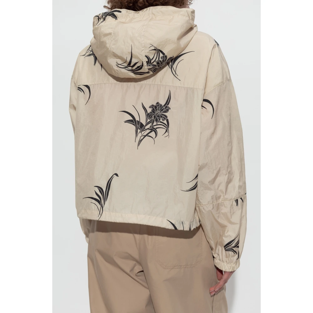 Moncler Jas Sauvan Beige Dames