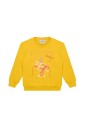 enfants-sweatshirt-a-col-rond-jaune-avec-sylvester-the-cat-dessine-en-rouge