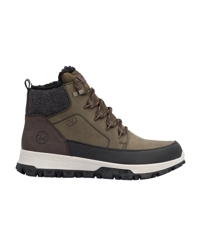 groene-casual-enkelhoge-laarzen-met-vetersluiting
