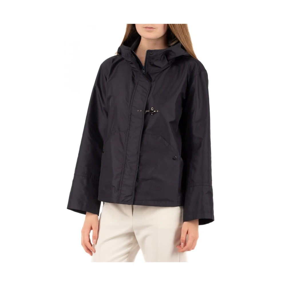 Fay Stijlvolle Blouson Jas Blue Dames