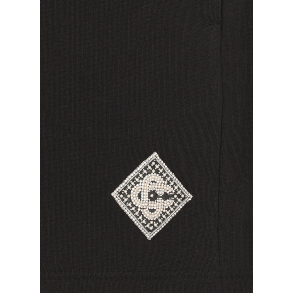 Casablanca Zwarte Bermuda Shorts met Koord Black Heren