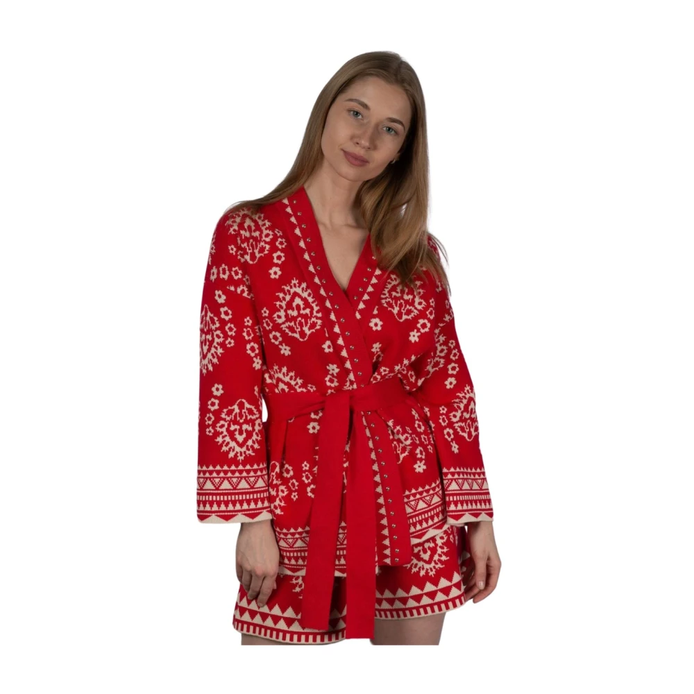 Liu Jo Klassieke Jas Red Dames