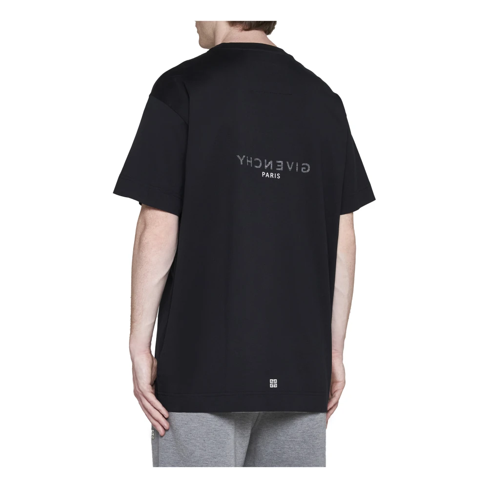 Givenchy Reverse Oversized T-Shirt Black Heren